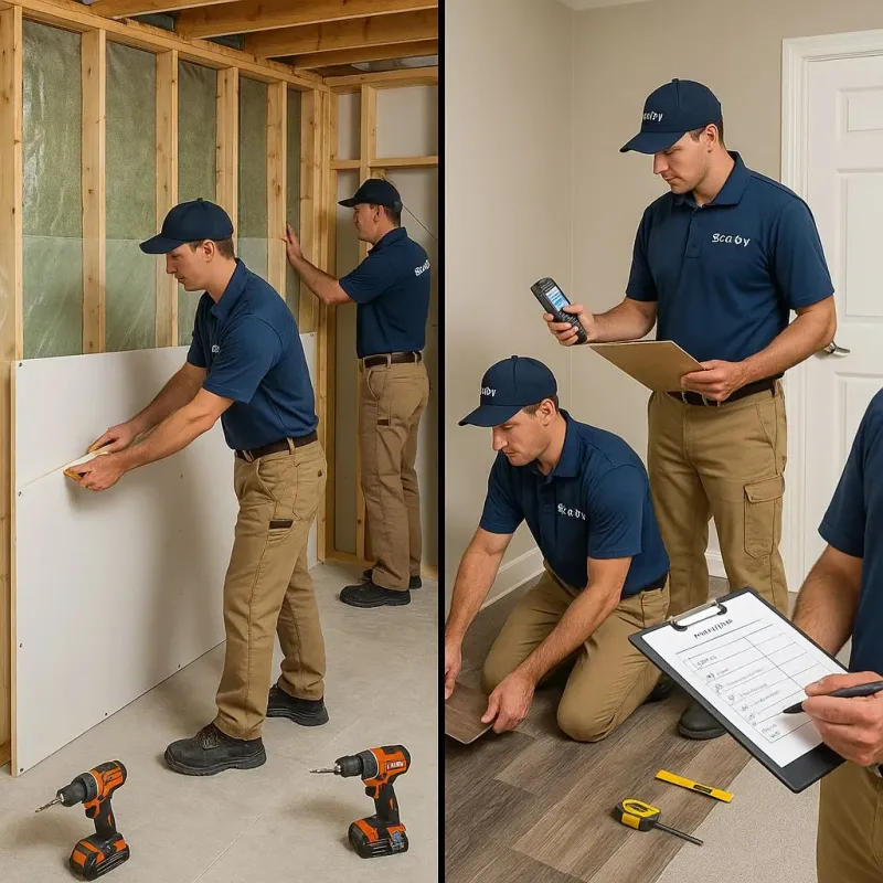 Repairs and Reconstruction process in Newville, PA