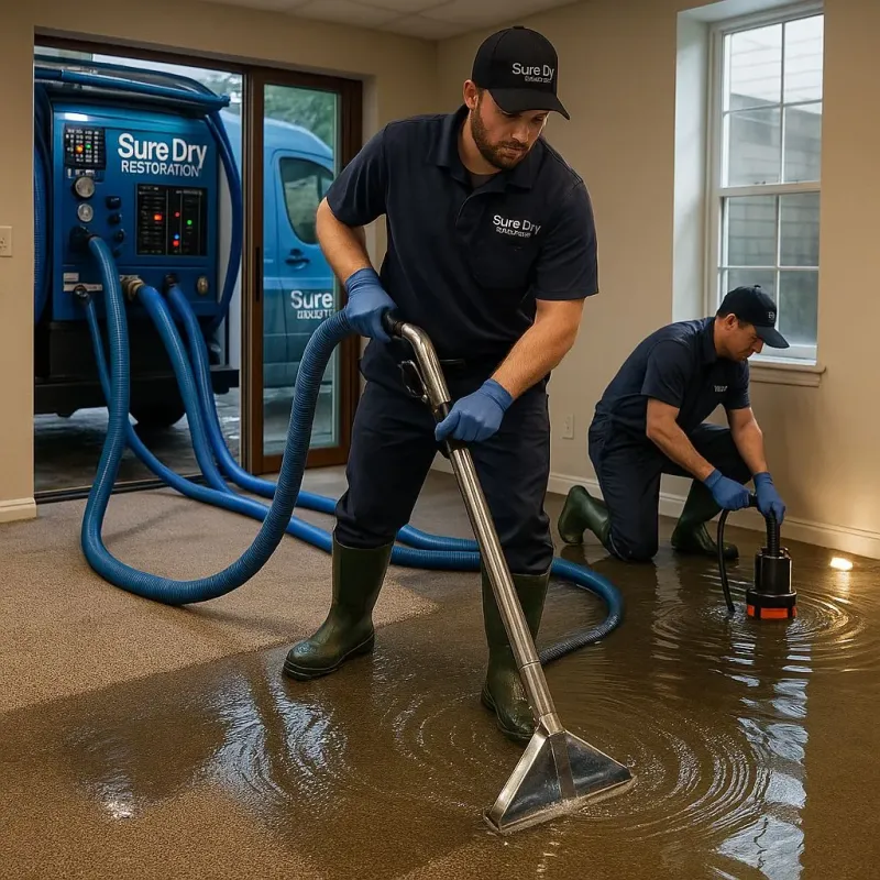 Water Extraction and Removal process in Newville, PA